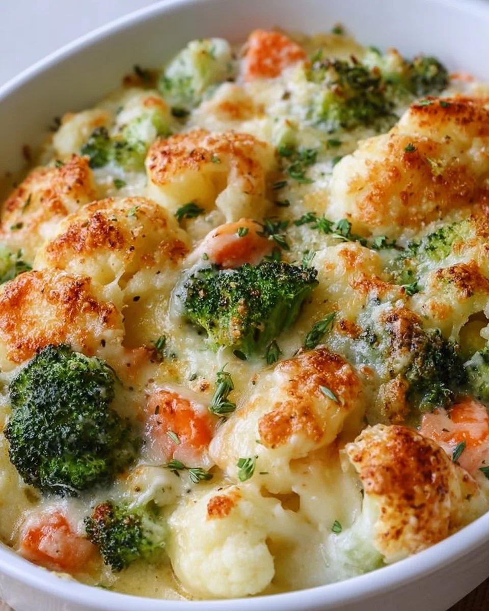 Creamy Winter Vegetable Casserole