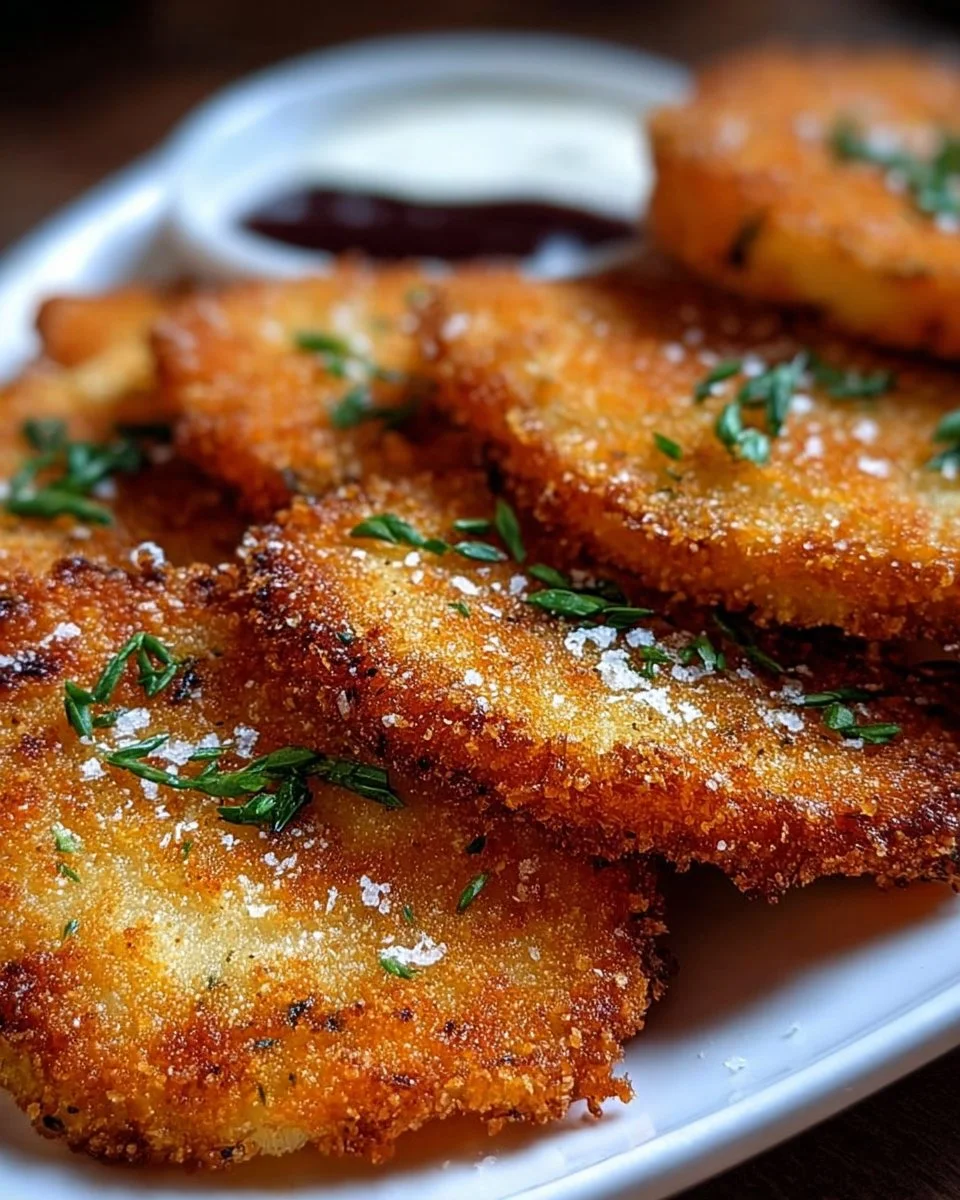 Knuspriges Kohlrabischnitzel