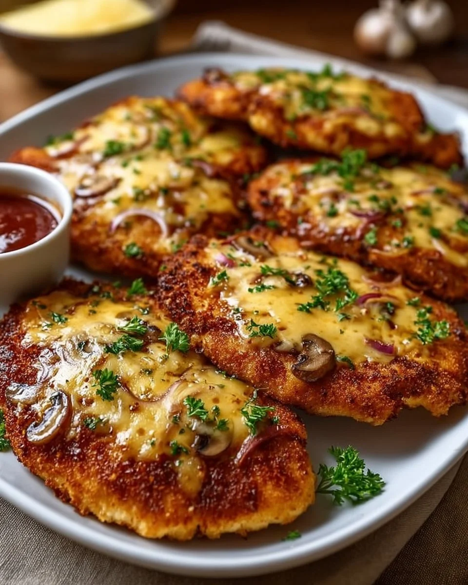 Köstliche Überbackene Partyschnitzel aus dem Ofen – Einfach Genial!