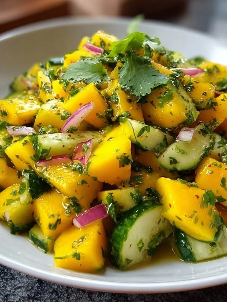 Mango-Gurken-Salat