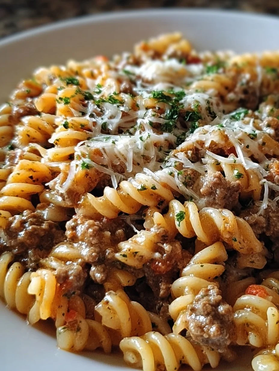 One-Pot Hackfleisch Pasta