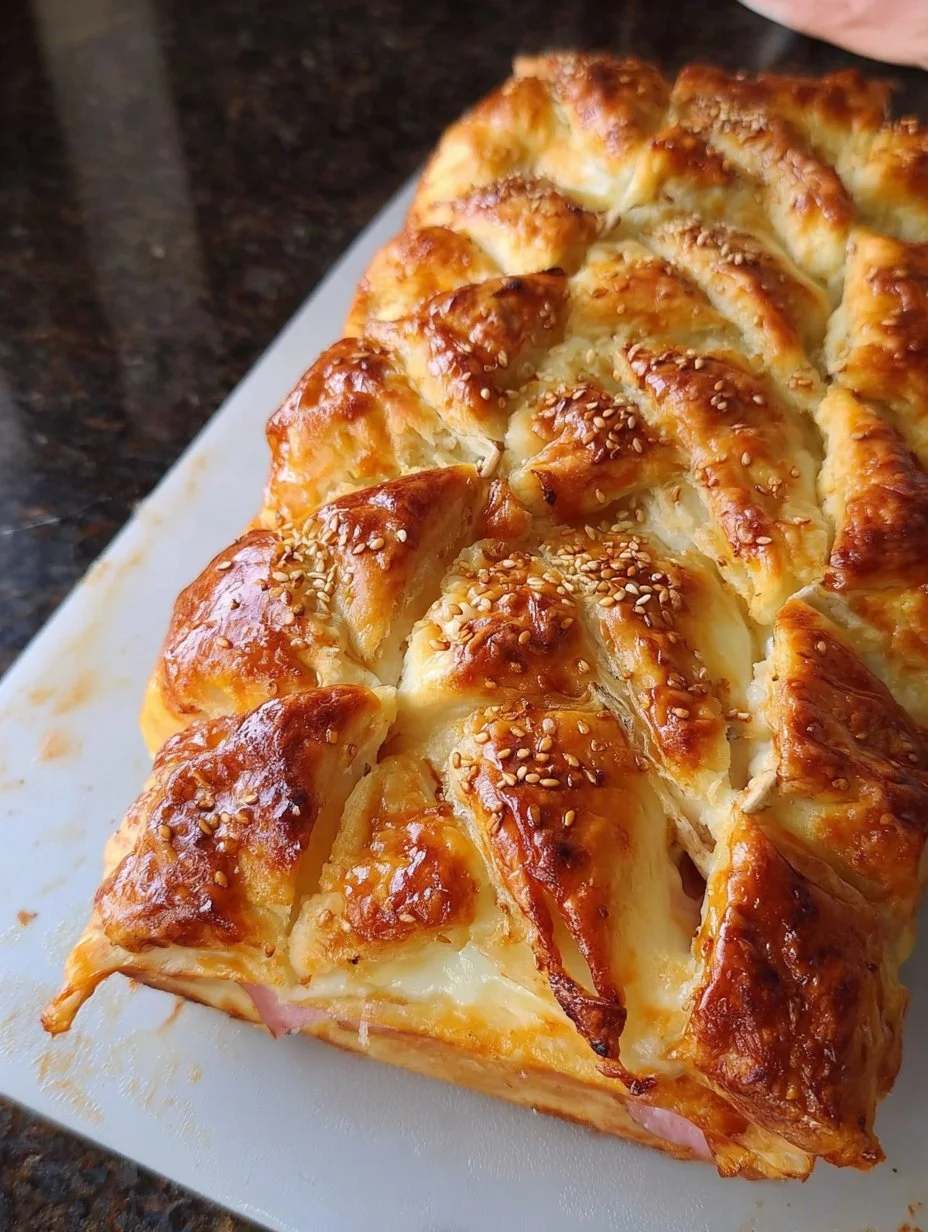 Käse Schinken Zupfbrot