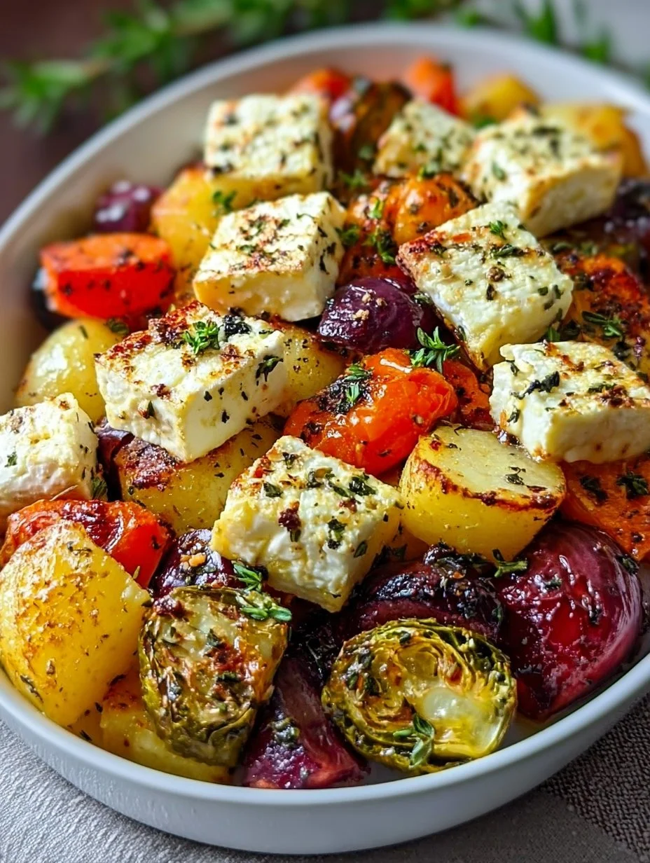 Köstliches Feta Kartoffeln Ofengemüse: Einfach und Gesund! | Rezept | Feta Gemüse, Vegetarisches Hauptgericht, Einfache Gerichte
