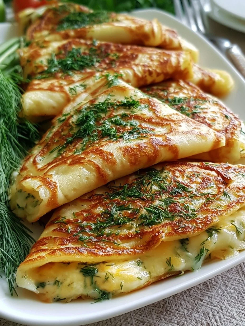 Kräuter-Käse-Blini