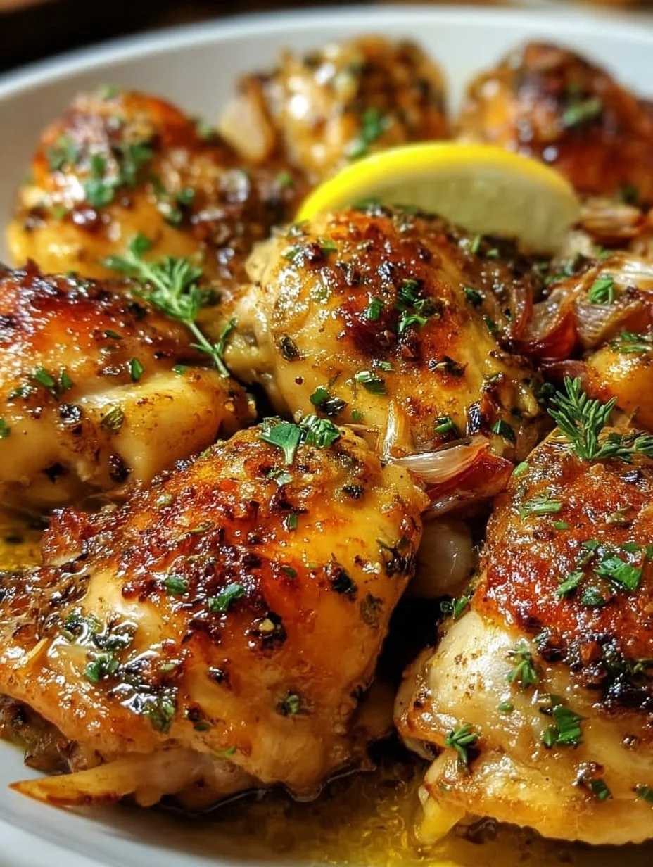 Spanisches Knoblauchhähnchen