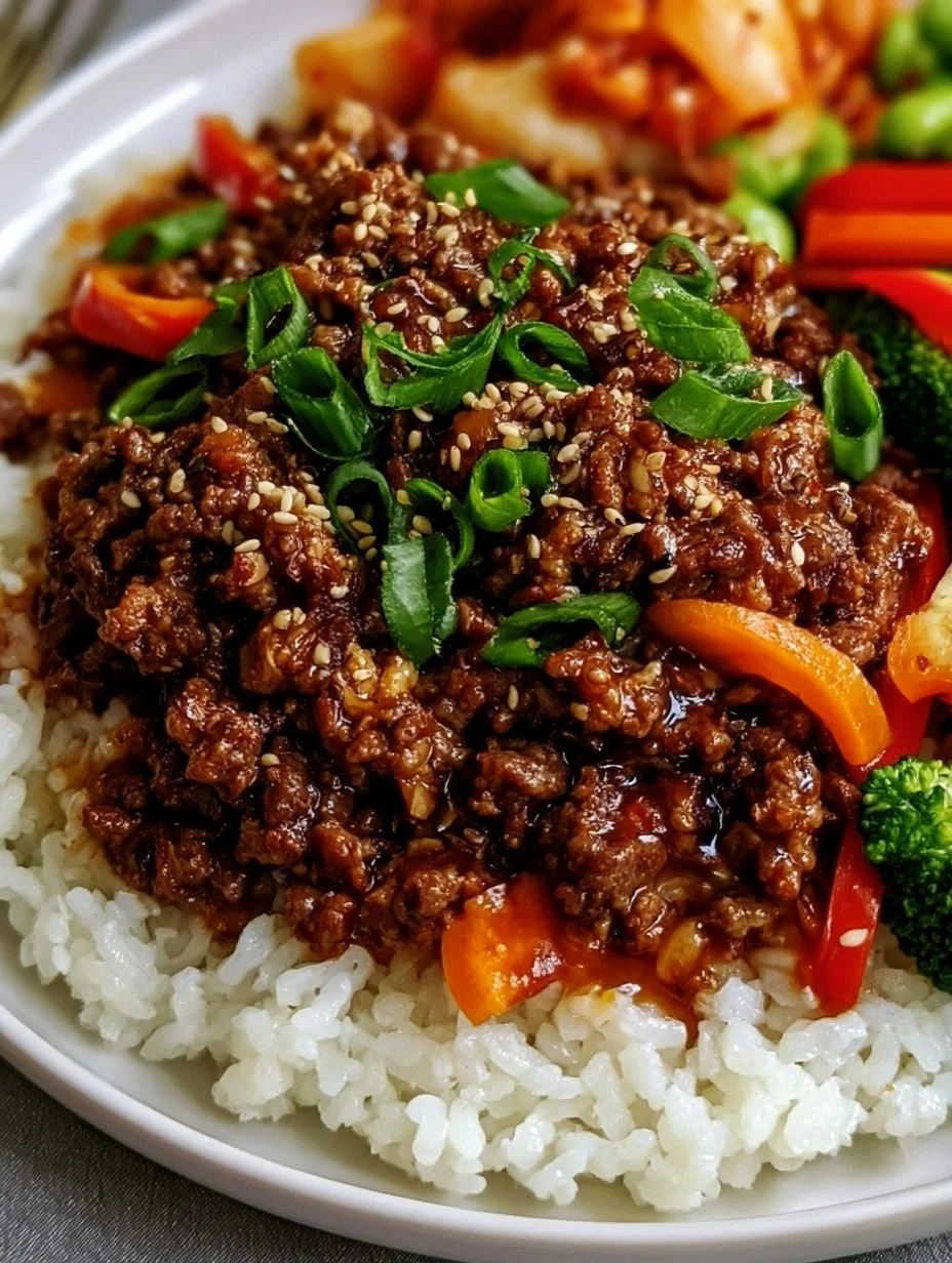 Bulgogi mit Hackfleisch