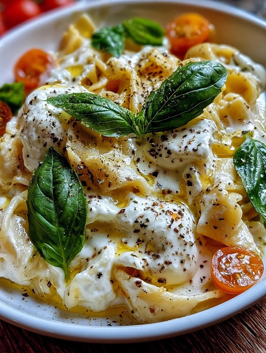 Cremige Burrata-Pasta