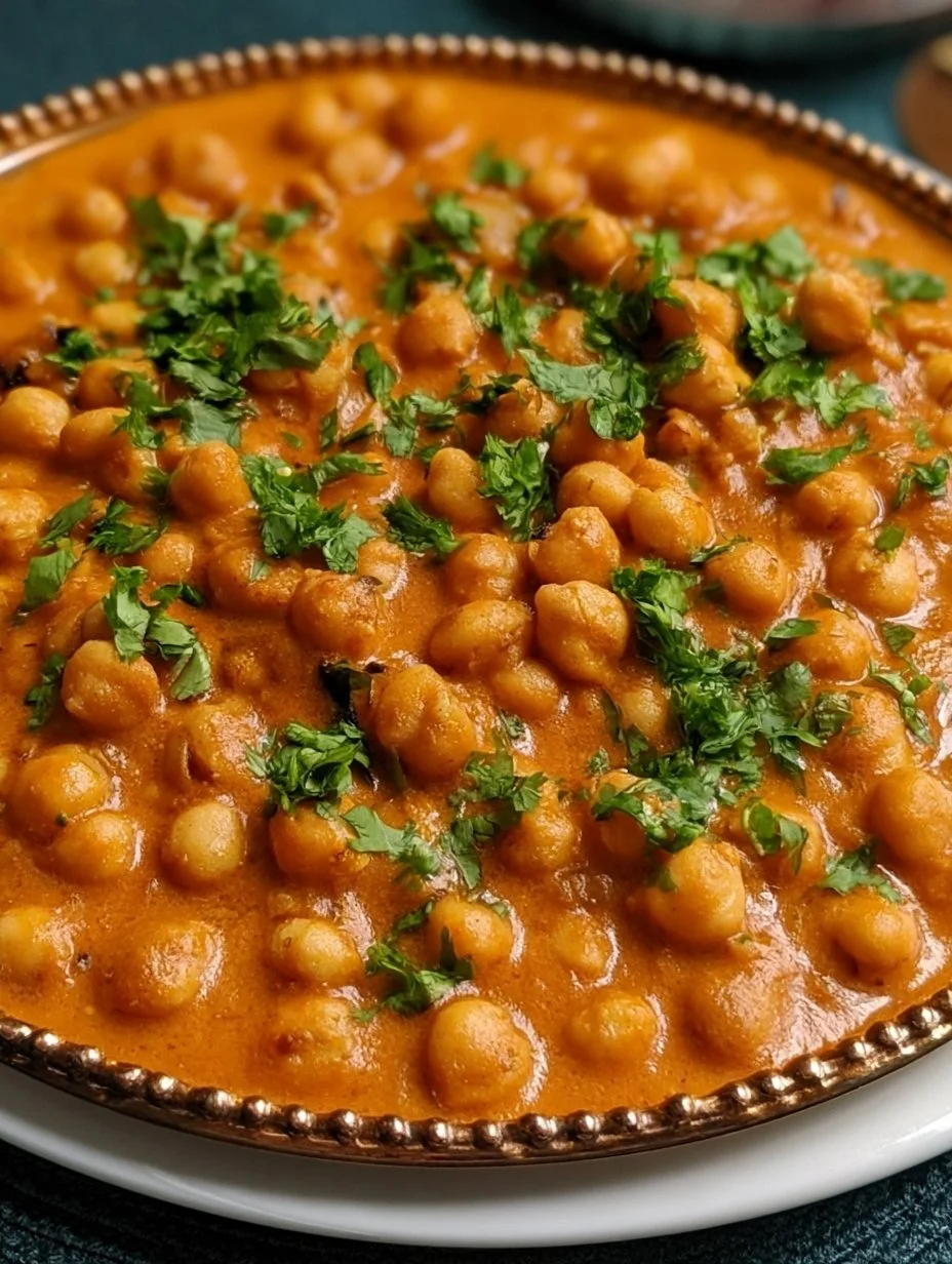 Indisches Butter-Kichererbsen-Curry