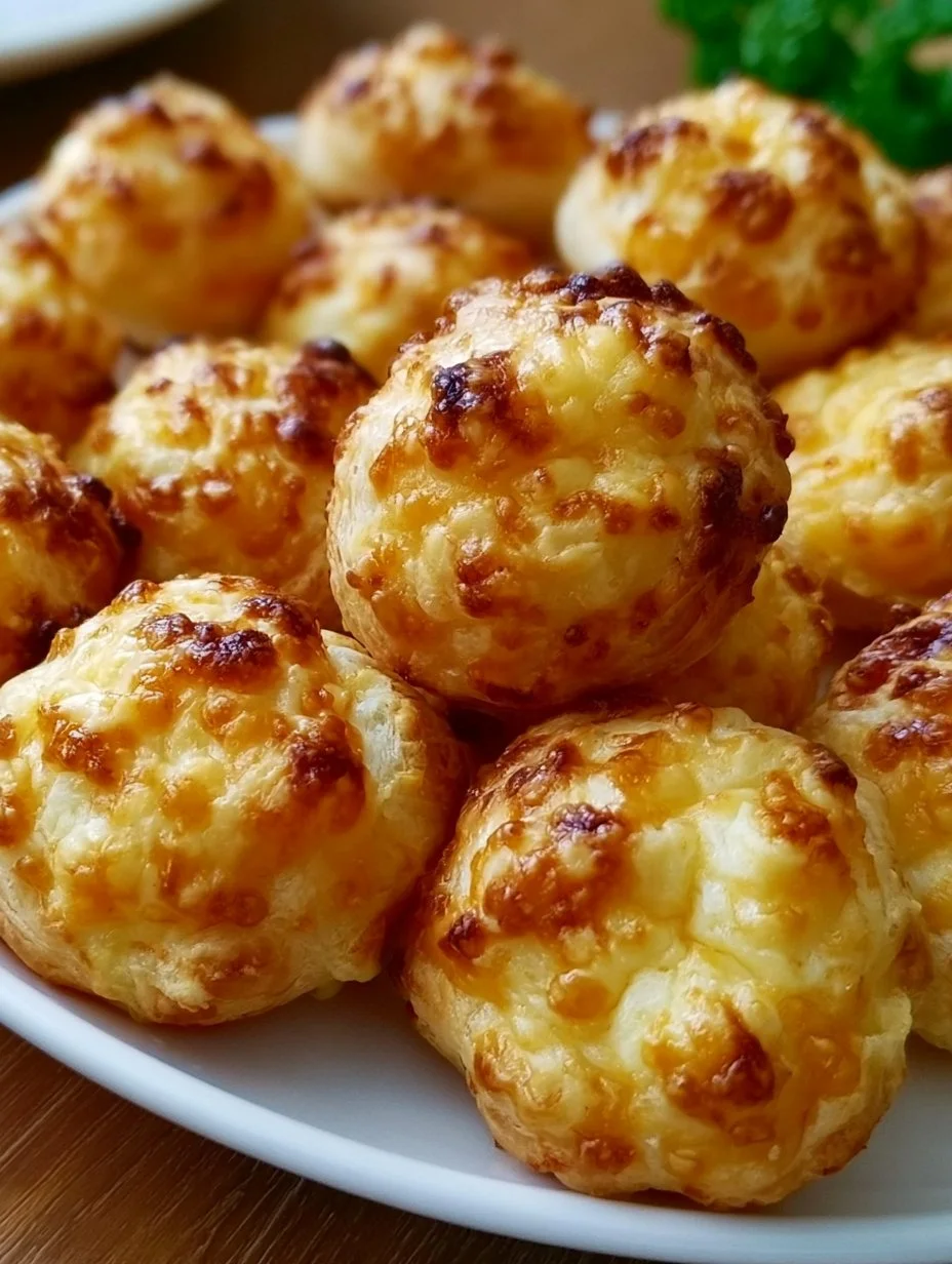 Käse Puff Snacks