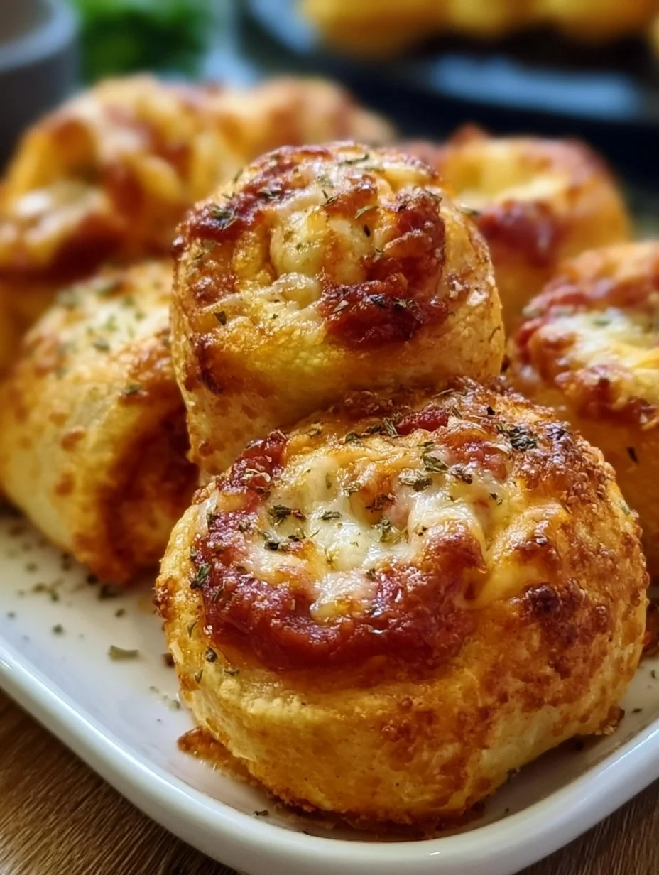 Luftfritteuse Pizzarollen