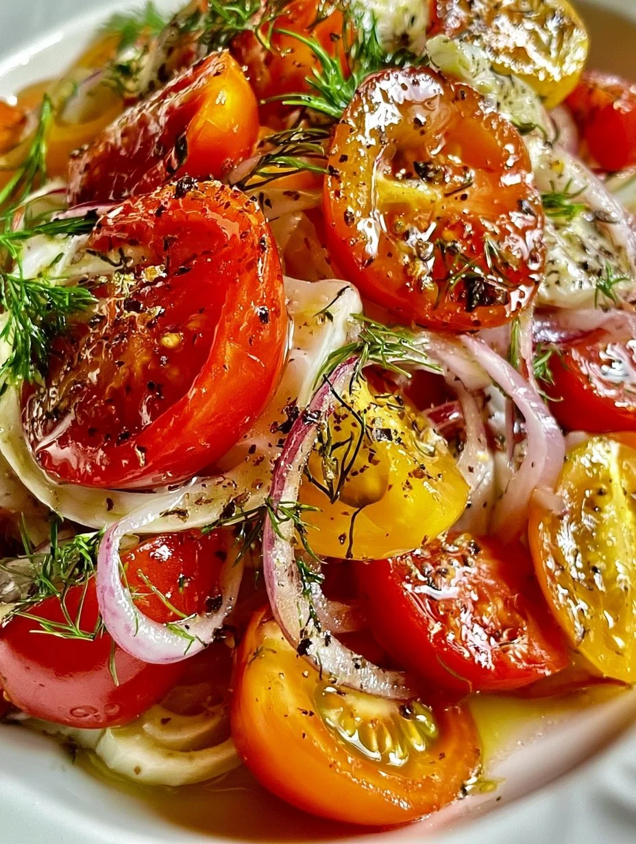 Refreshing Tomato-Fennel Salad