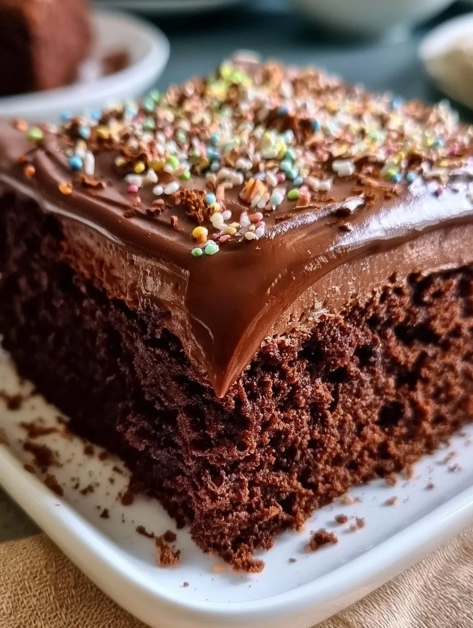 Schokokuchen vom Blech