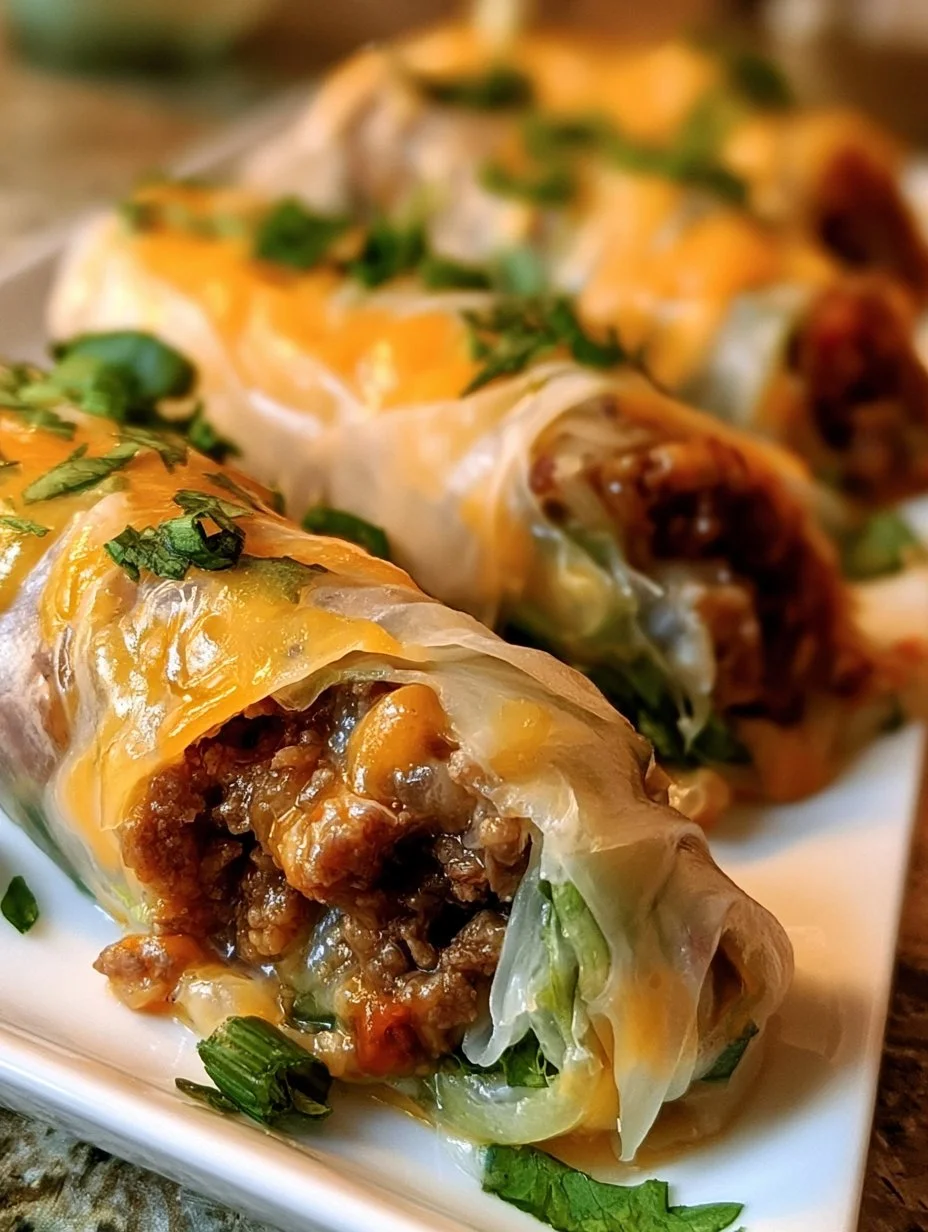 Big Mac Rice Paper Rolls: This Variation You’ll Love