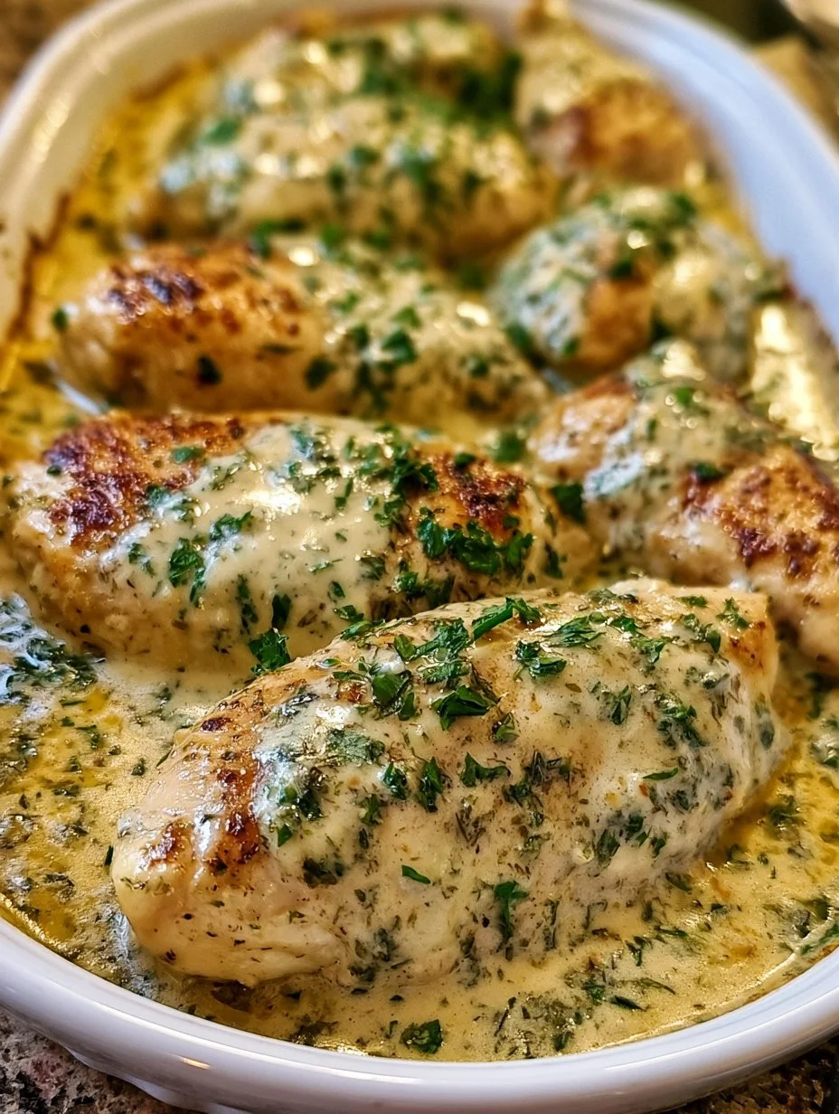 Cremiges Kräuterrahm-Hähnchen