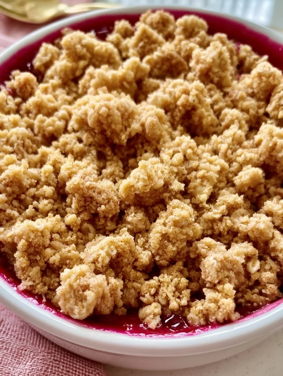 Haferflocken Streusel