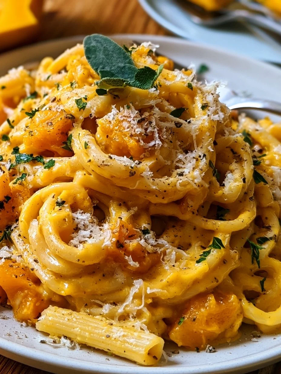 Kürbis Pasta