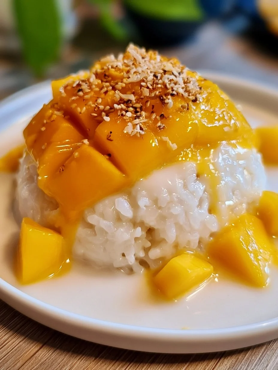 Mango Klebreis: Cremiges veganes Dessert genießen