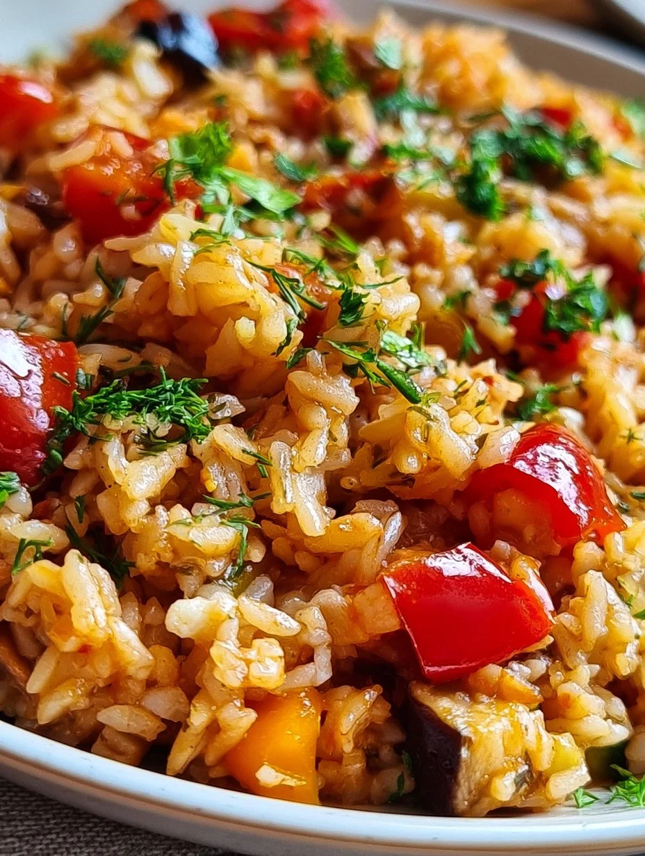 One Pot Griechischer Reis – Einfach und Lecker