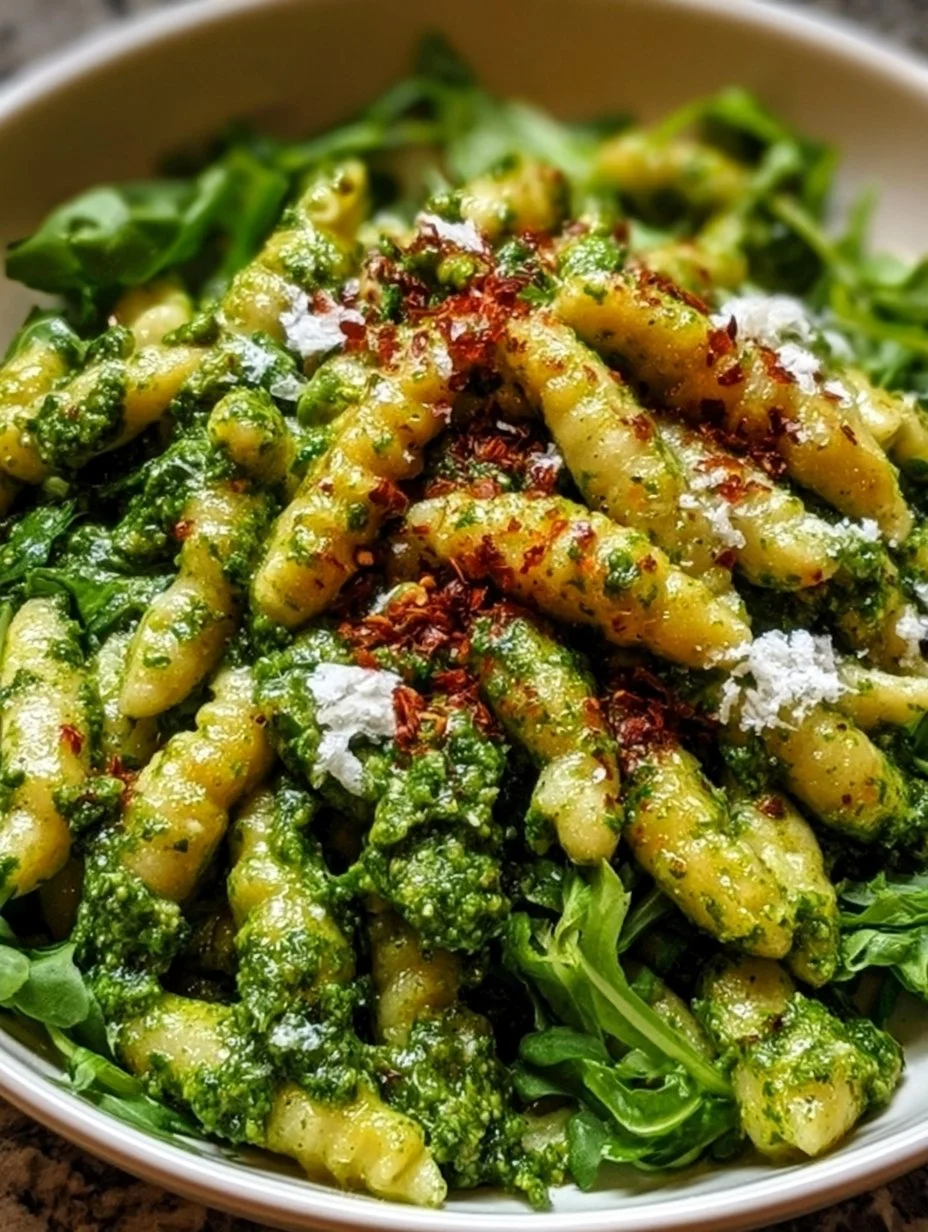 Schupfnudel-Pesto-Pfanne
